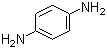 CAS # 106-50-3, p-Phenylenediamine, 1,4-Benzenediamine, 1,4-Diaminobenzene, C.I. 76060, Fur Black 41866