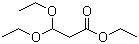 structure of CAS# 10601-80-6, 3,3-二乙氧基丙酸乙酯