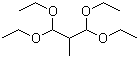 CAS # 10602-37-6, 1,1,3,3-Tetraethoxy-2-methylpropane