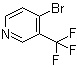 structure of CAS# 1060801-89-9, 4-溴-3-(三氟甲基)吡啶