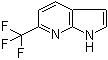 structure of CAS# 1060802-93-8, 6-(三氟甲基)-1H-吡咯并[2,3-b]吡啶