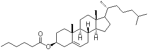 structure of CAS# 1062-96-0, 胆甾烯基己酸酯