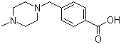 structure of CAS# 106261-48-7, 4-(4-甲基哌嗪-1-基甲基)苯甲酸