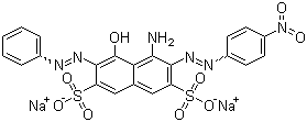 Acid Black 1 molecular structure (CAS 1064-48-8)