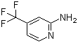 structure of CAS# 106447-97-6, 2-氨基-4-三氟甲基吡啶
