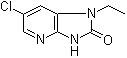 CAS # 1064782-28-0, 6-Chloro-1-ethyl-1,3-dihydro-2H-imidazo[4,5-b]pyridin-2-one, 6-Chloro-1-ethylimidazo[4,5-b]pyridin-2-ol