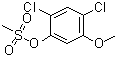CAS 登录号：1065074-74-9, 2,4-二氯-5-甲氧基苯酚甲烷磺酸酯