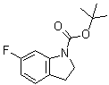 CAS # 1065183-64-3, 1,1-Dimethylethyl 6-fluoro-2,3-dihydro-1H-indole-1-carboxylate