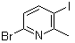 structure of CAS# 1065483-59-1, 6-Bromo-3-iodo-2-methylpyridine
