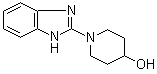 structure of CAS# 1065484-16-3, 1-(1H-苯并咪唑-2-基)-4-哌啶醇