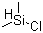 structure of CAS# 1066-35-9, 二甲基一氯硅烷