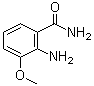 structure of CAS# 106782-78-9, 3-Methoxy-2-aminobenzamide