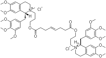 CAS 登录号：106861-44-3, 米库氯铵