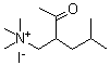 CAS 登录号：1069-62-1, (2-乙酰基-4-甲基戊基)三甲基碘化铵