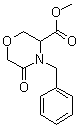 CAS # 106910-81-0, 5-Oxo-4-(phenylmethyl)-3-morpholinecarboxylic acid methyl ester