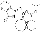 CAS # 106927-97-3, (1S,9S)-9-(1,3-Dihydro-1,3-dioxo-2H-isoindol-2-yl)octahydro-10-oxo-6H-pyridazino[1,2-a][1,2]diazepine-1-carboxylic acid tert-butyl ester