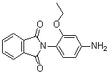 2-(4-氨基-2-乙氧基苯基)-1H-异吲哚-1,3(2H)-二酮分子结构 (CAS 106981-52-6)