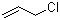 Allyl chloride molecular structure (CAS 107-05-1)