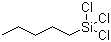 CAS # 107-72-2, Pentyltrichlorosilane, Pentylsilicon trichloride, Amyltrichlorosilane, Trichloroamylsilane, Trichloropentylsilane, n-Pentyltrichlorosilane