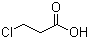 structure of CAS# 107-94-8, 3-Chloropropionic acid