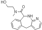 CAS # 1071504-81-8, 10,11-Dihydro-N-(2-hydroxyethyl)-N-methyl-5H-pyrido[2,3-c][2]benzazepine-10-carboxamide