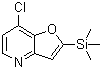 CAS # 1071540-51-6, 7-Chloro-2-(trimethylsilyl)furo[3,2-b]pyridine