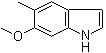 structure of CAS# 1071973-95-9, 6-Methoxy-5-methylindole