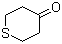 CAS # 1072-72-6, Tetrahydrothiopyran-4-one, Tetrahydro-4H-thiopyran-4-one, 4-Thiacyclohexanone