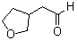 Tetrahydro-3-furanacetaldehyde molecular structure (CAS 1072-94-2)