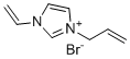 structure of CAS# 1072788-73-8, 1-烯丙基-3-乙烯基咪唑鎓溴化物