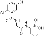 structure of CAS# 1072833-77-2, Ixazomib