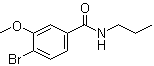 CAS # 1072944-38-7, 4-Bromo-3-methoxy-N-propylbenzamide