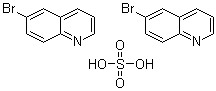 structure of CAS# 1072944-78-5, 6-溴喹啉半硫酸盐