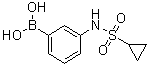 structure of CAS# 1072945-67-5, 3-(环丙基磺酰基氨基)苯硼酸