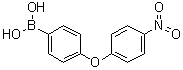 structure of CAS# 1072945-82-4, [4-(4-Nitrophenoxy)phenyl]boronic acid