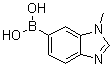 structure of CAS# 1072945-87-9, (1-Methyl-1H-benzimidazol-6-yl)boronic acid