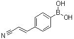 CAS # 1072946-14-5, [4-[(1E)-2-Cyanoethenyl]phenyl]boronic acid