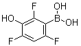 structure of CAS# 1072951-37-1, (2,4,6-三氟-3-羟基苯基)硼酸