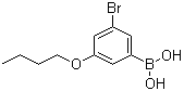structure of CAS# 1072951-84-8, (3-溴-5-丁氧基苯基)硼酸