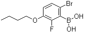 structure of CAS# 1072951-88-2, (6-溴-3-丁氧基-2-氟苯基)硼酸