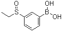 structure of CAS# 1072952-07-8, [3-(乙基亚磺酰)苯基]硼酸