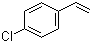 structure of CAS# 1073-67-2, 4-Chlorostyrene