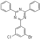 CAS # 1073062-42-6, 2-(3-Bromo-5-chlorophenyl)-4,6-diphenyl-1,3,5-triazine