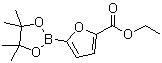 CAS # 1073338-92-7, 5-(Ethoxycarbonyl)furan-2-boronic acid pinacol ester