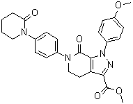 CAS 登录号：1074365-84-6, 4,5,6,7-四氢-1-(4-甲氧基苯基)-7-氧代-6-[4-(2-氧代-1-哌啶基)苯基]-1H-吡唑并[3,4-c]吡啶-3-羧酸甲酯