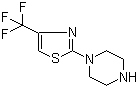 CAS 登录号：107507-53-9, 1-(4-三氟甲基噻唑-2-基)哌嗪