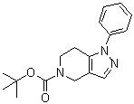 CAS # 1075729-08-6, 1-Phenyl-1,4,6,7-tetrahydropyrazolo[4,3-c]pyridine-5-carboxylic acid tert-butyl ester