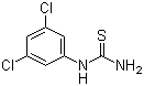 structure of CAS# 107707-33-5, 3,5-二氯苯基硫脲