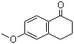structure of CAS# 1078-19-9, 6-甲氧基-1-萘满酮