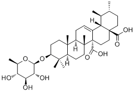 structure of CAS# 107870-05-3, 尚含鸡纳甙